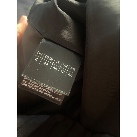 Lafayette 148 New York Women's Houndstooth Wool Tweed Mini Skirt size 8 NWT - Picture 11 of 12